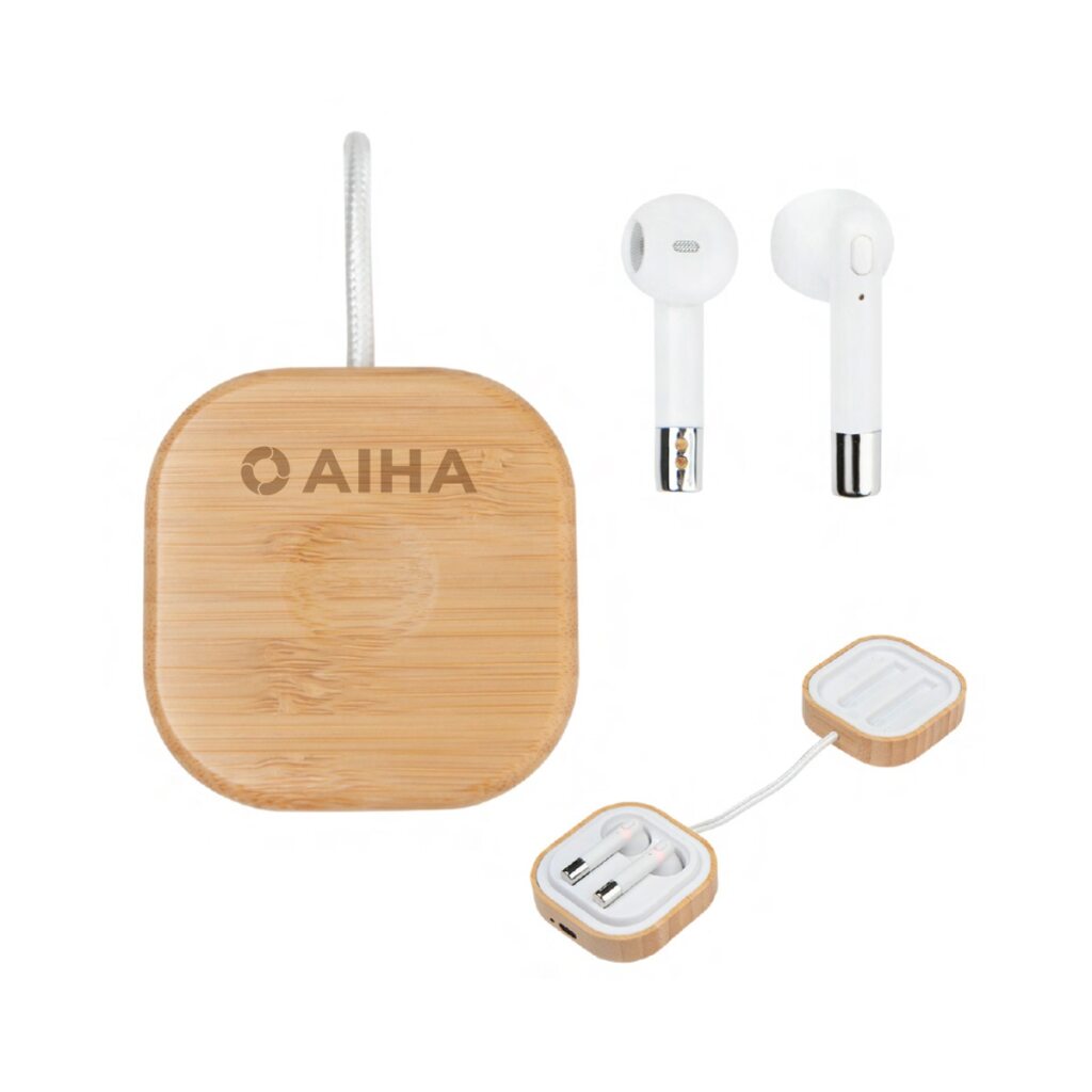 Bamboo Wireless Earbuds & Watch Charger